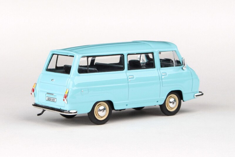 Abrex Škoda 1203 1:43 Světle Modrá